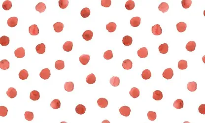 ESSENZA DOTS | Carta da parati pois su misura - Colore 3 Arancio